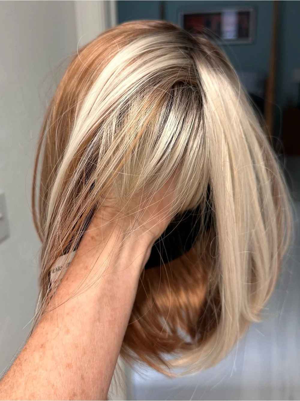 Blonde Balayage Women's Wig - Natural Multi-Tone Blonde